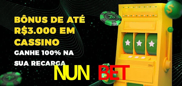 NUN BET melhor bônus de depósito