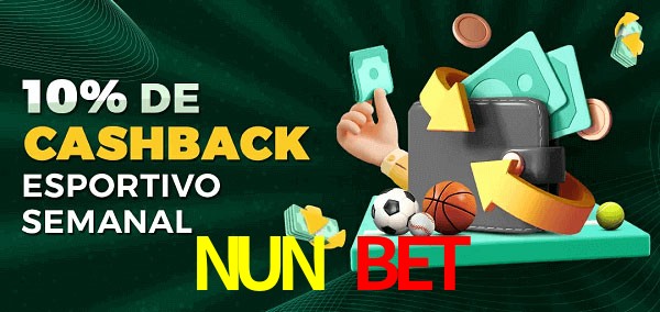 10% de bônus de cashback na NUN BET
